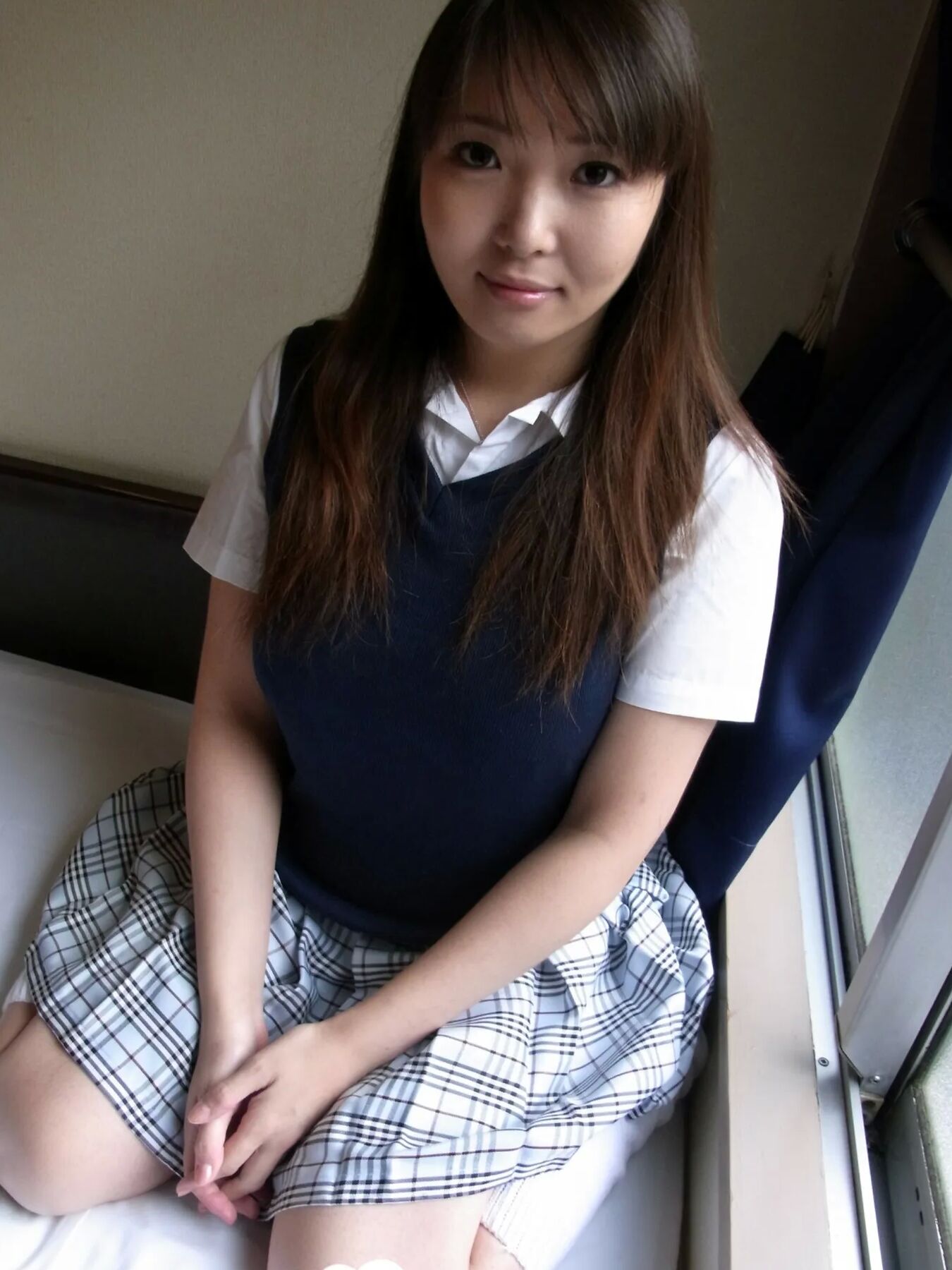 Busty amateur Asian is a teasing goddess