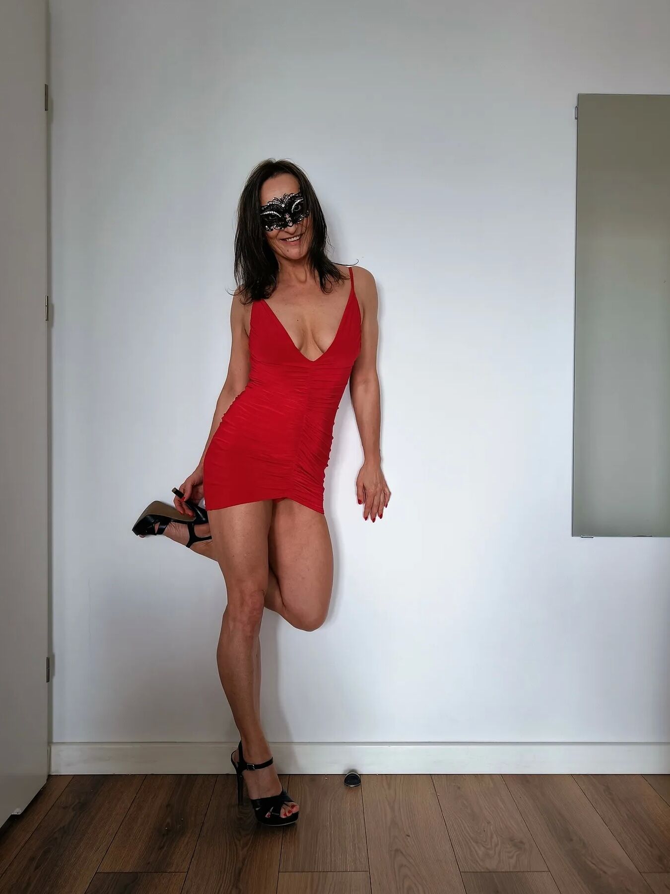 Pixie in red