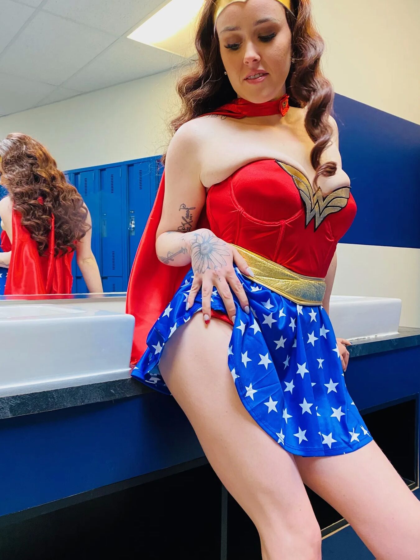 ORGY Behind the Scenes -(SUPERHERO GANGBANG)
