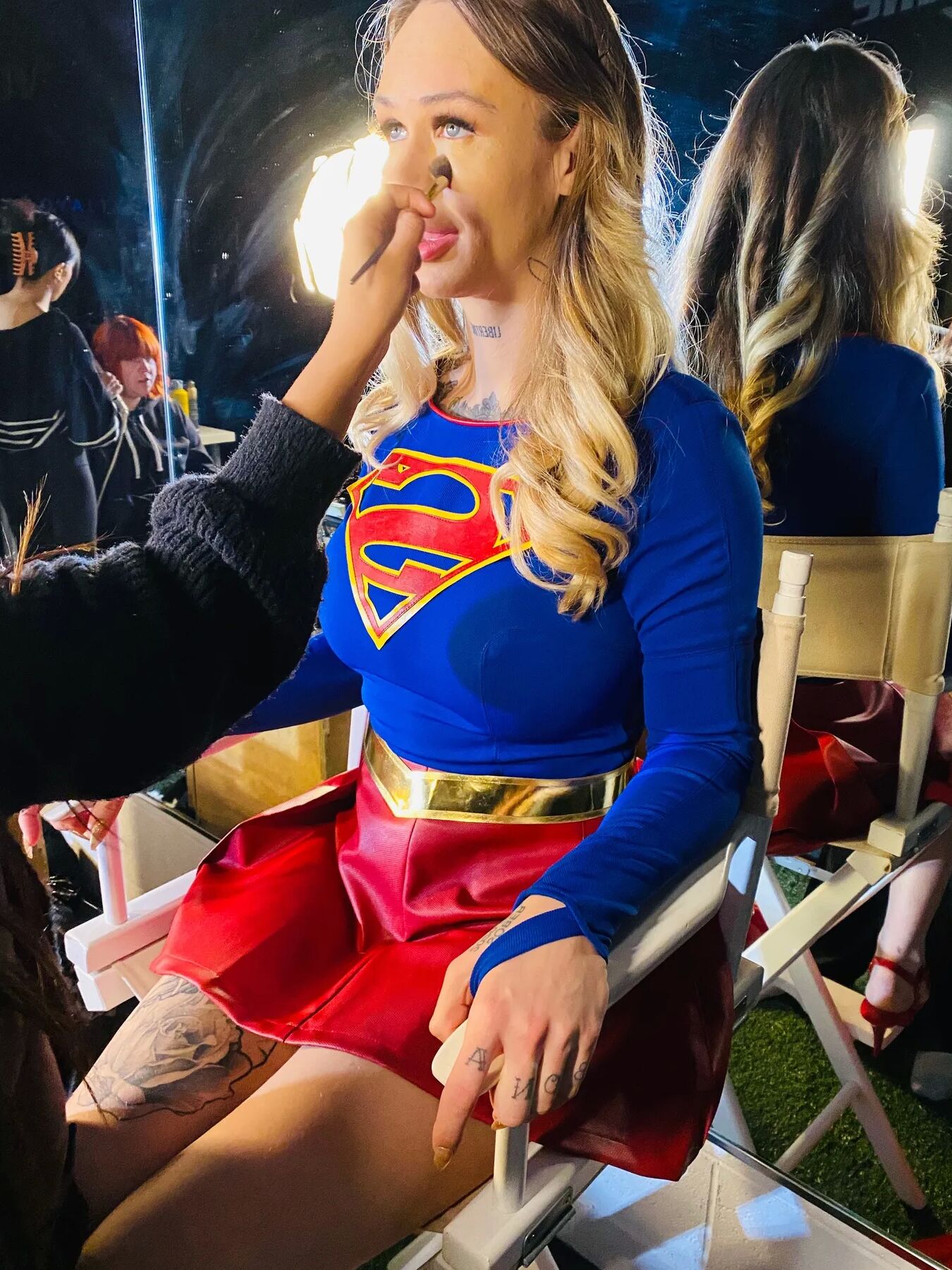 ORGY Behind the Scenes -(SUPERHERO GANGBANG)