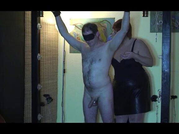 Braces and cane ...
