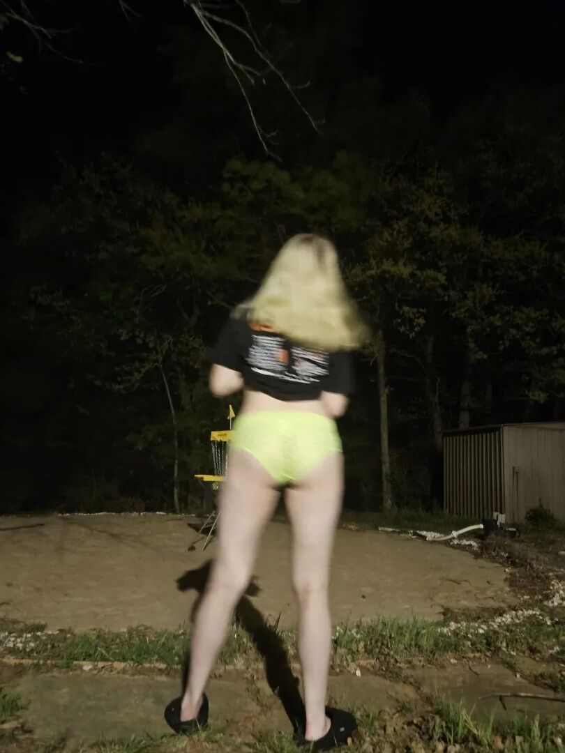 Mama_Foxx94 - Green Lace panties