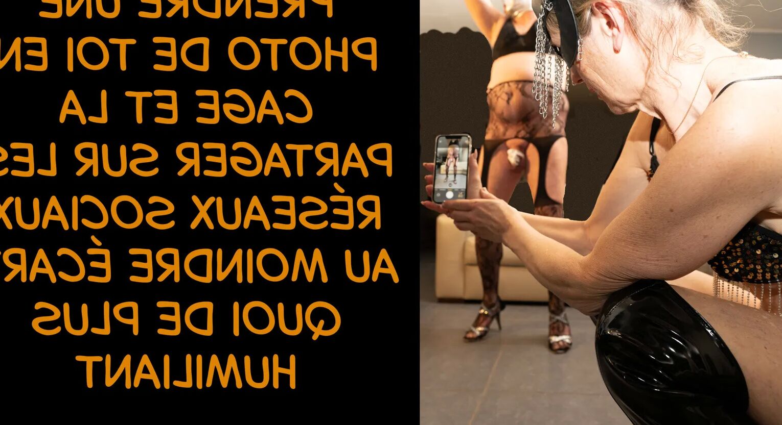 Captions about chastity and femdom 450-550