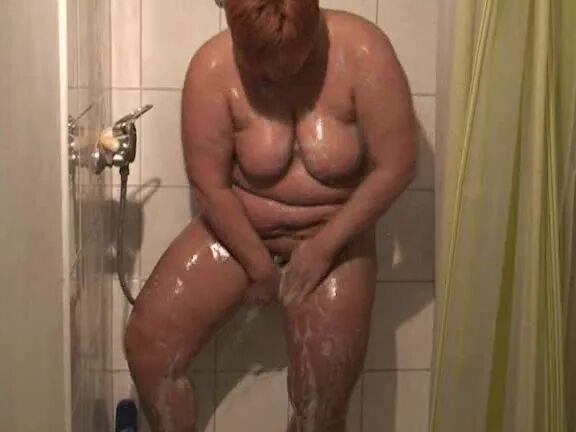 Dildo in the shower ...