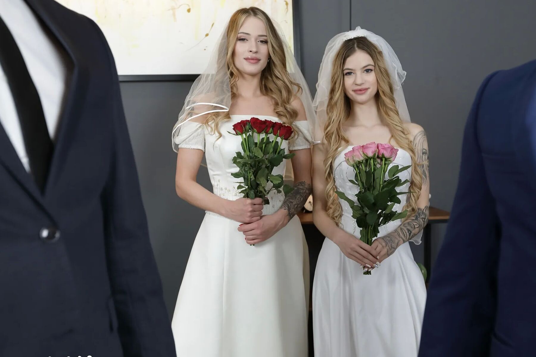 Wow taboo porn - newlyweds exchange brides and cum into them