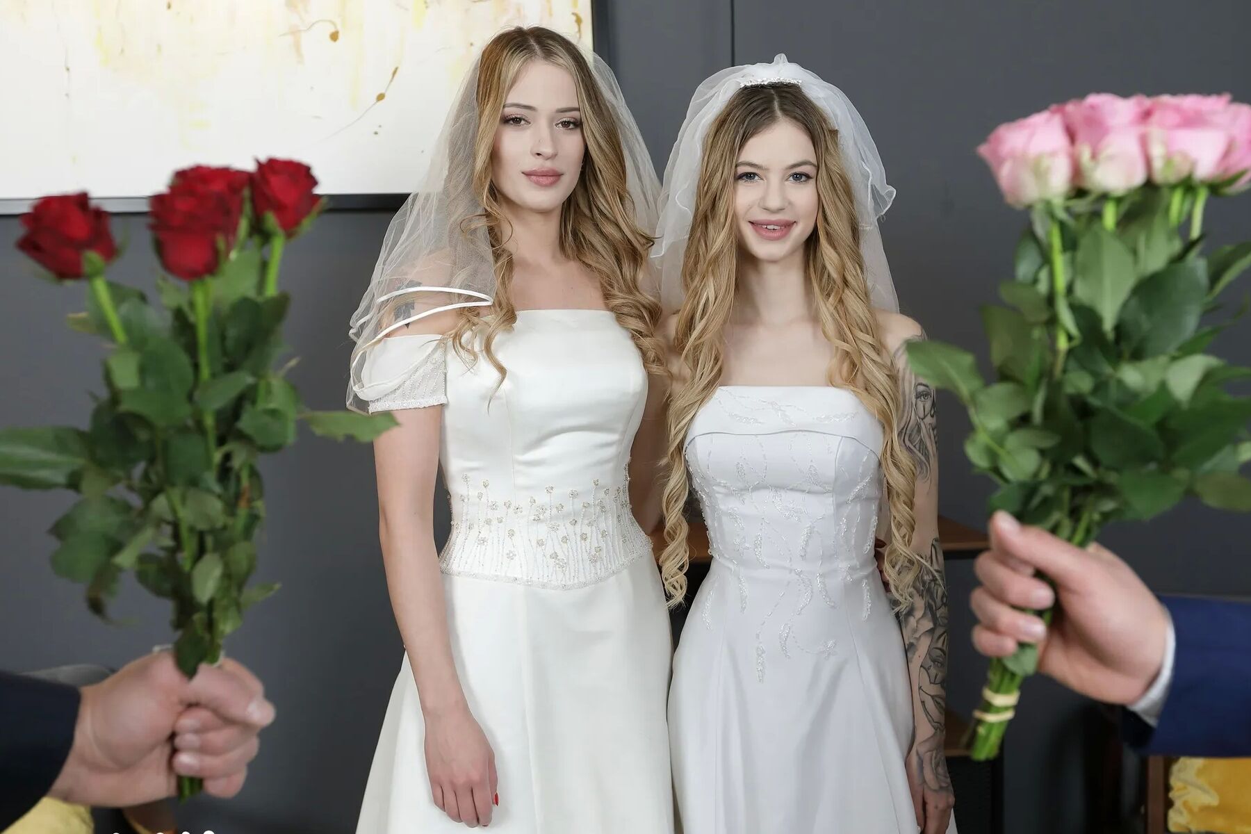 Wow taboo porn - newlyweds exchange brides and cum into them