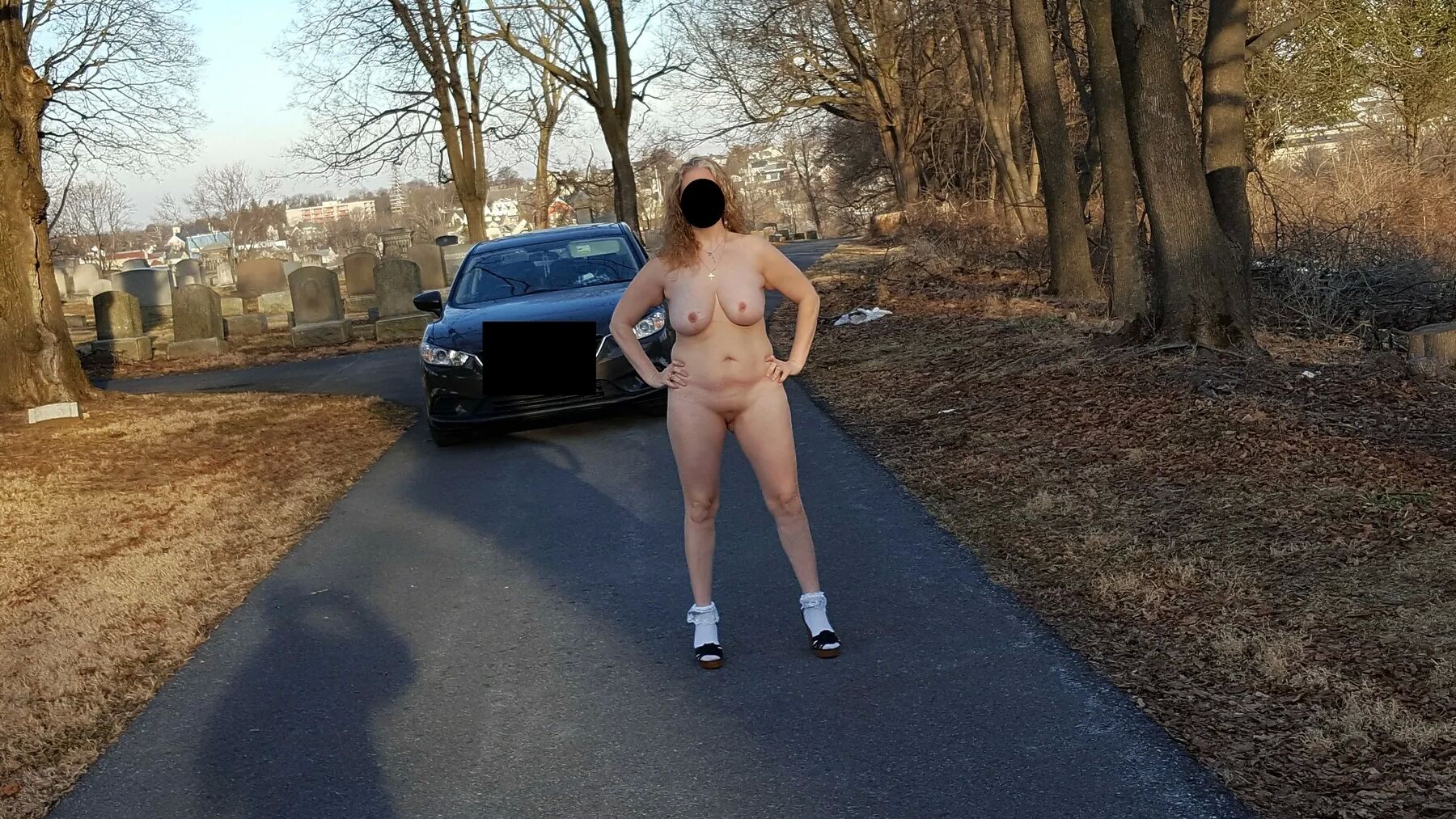 Warm spring day outside