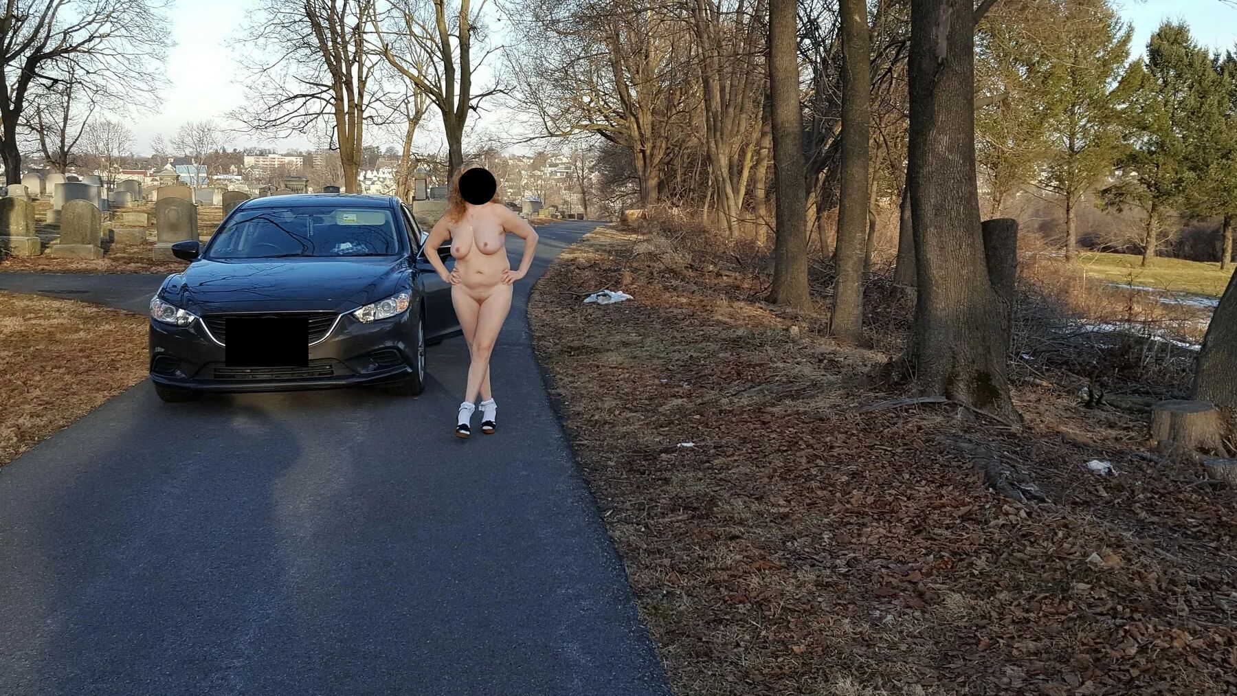 Warm spring day outside