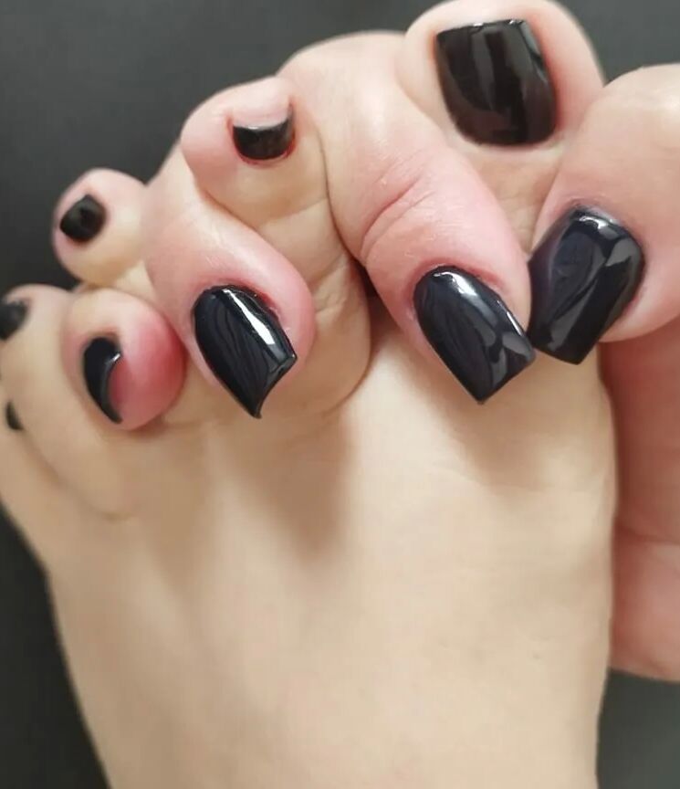 My white feet