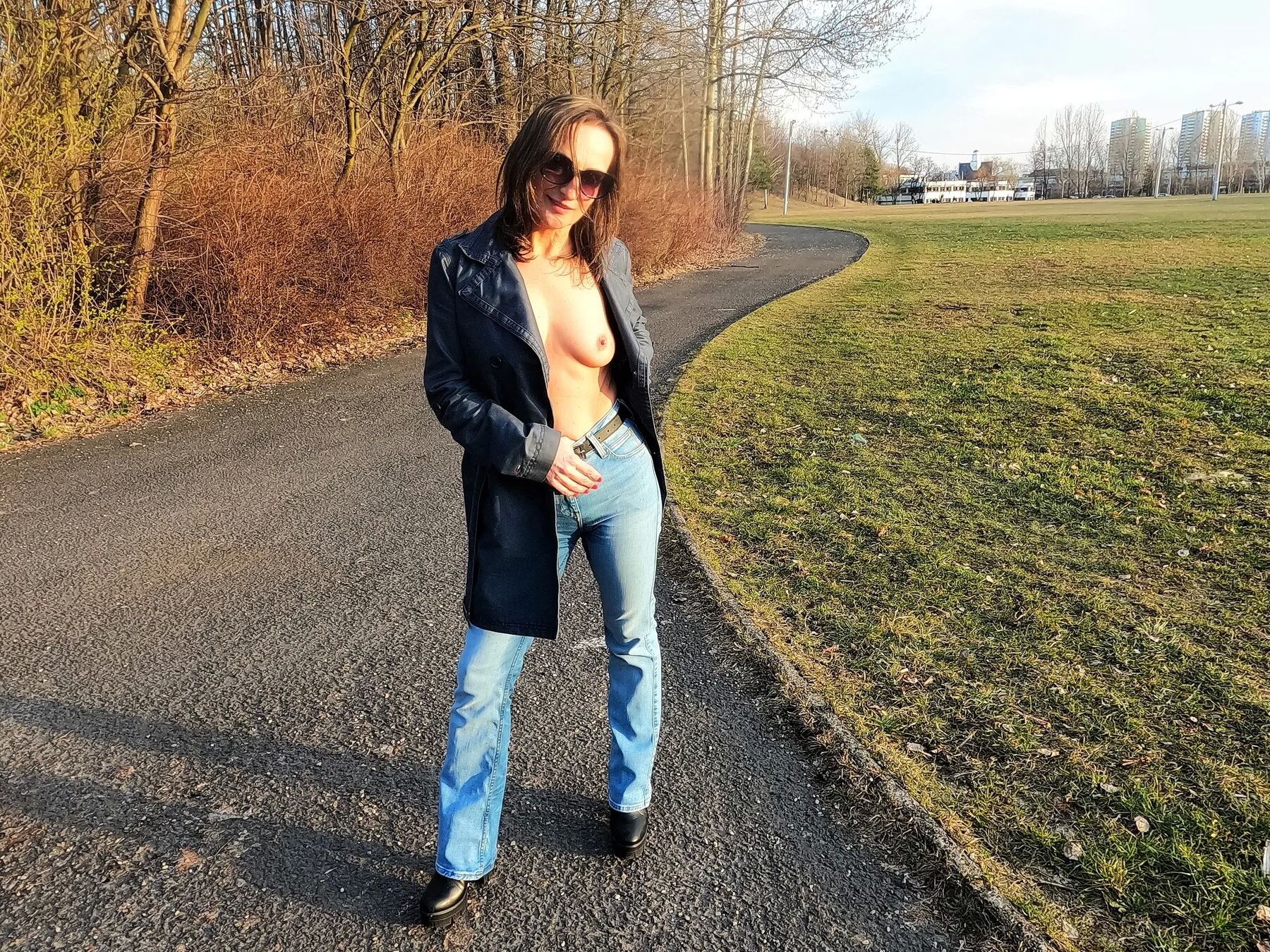 In the park
