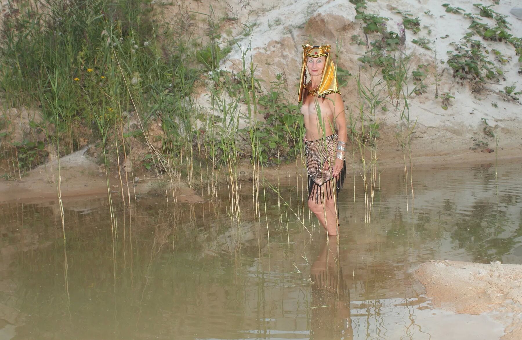In the backwaters of the Nile