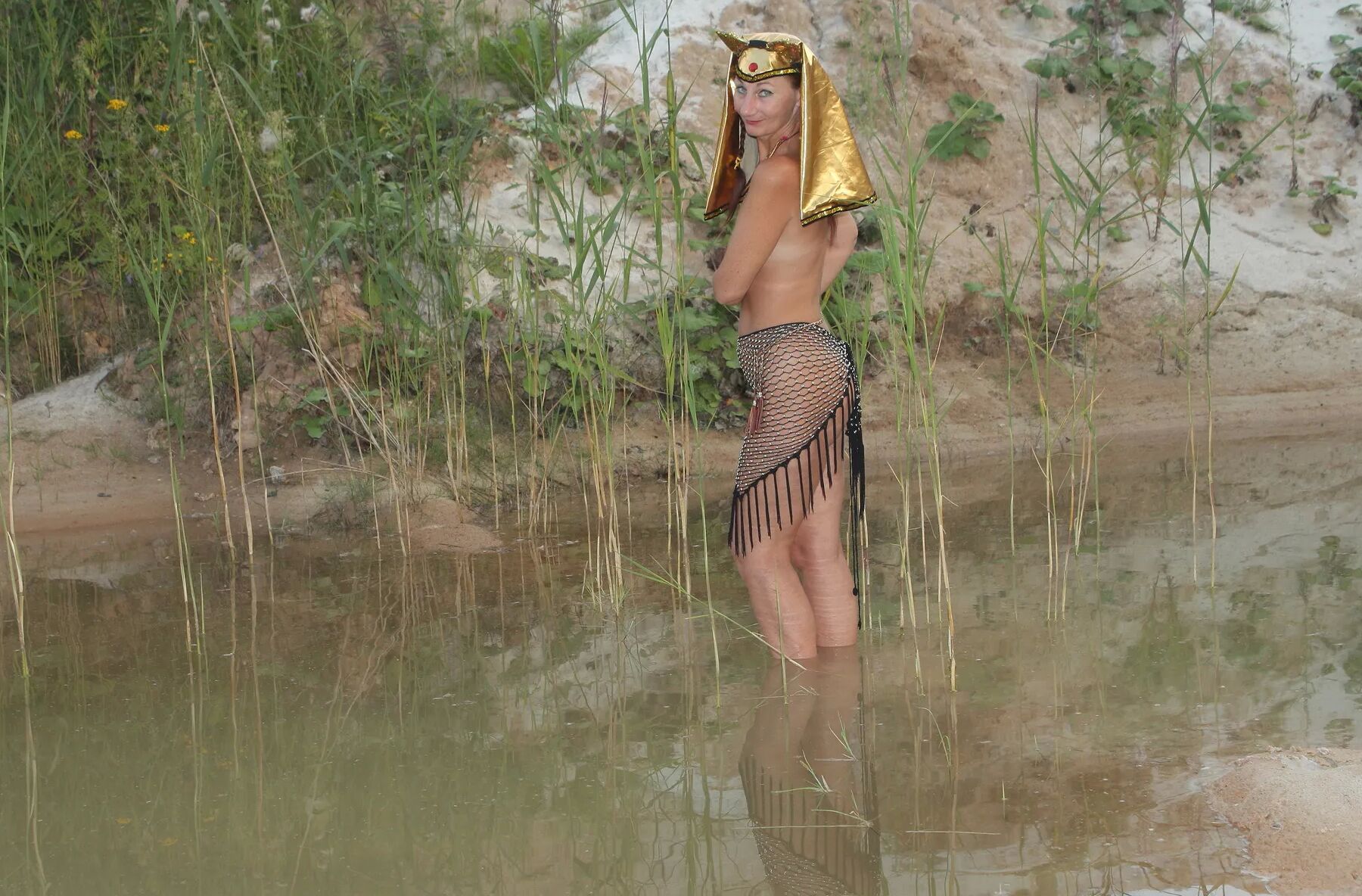In the backwaters of the Nile