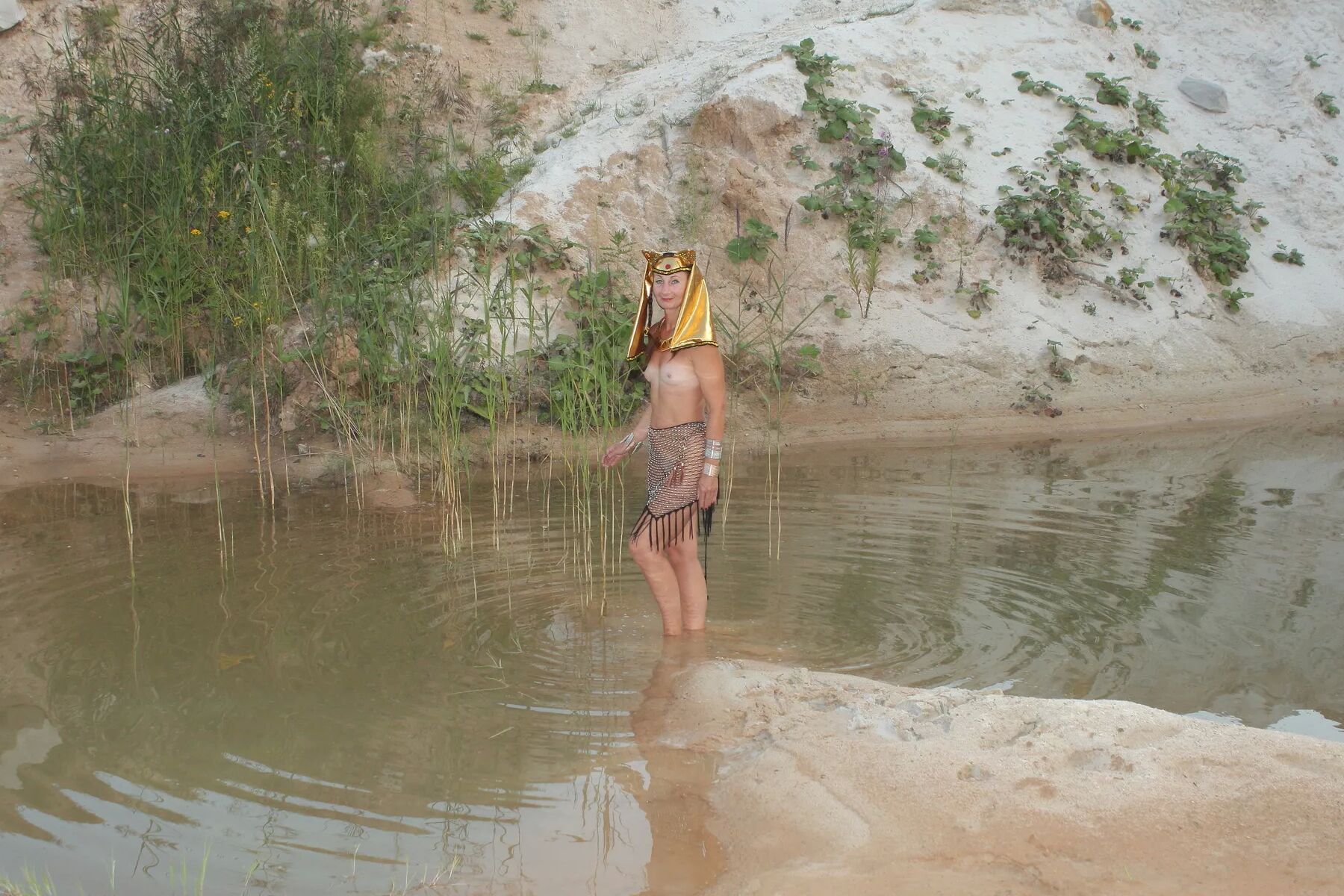 In the backwaters of the Nile