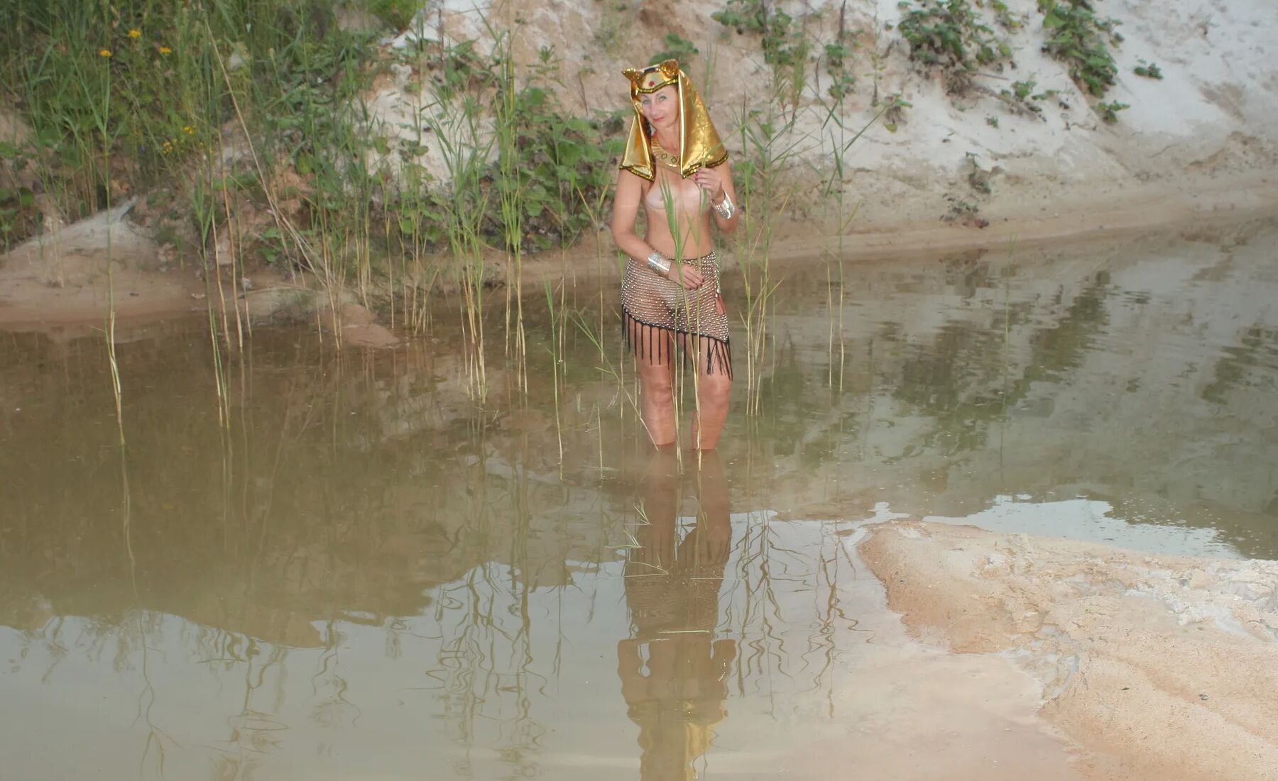 In the backwaters of the Nile