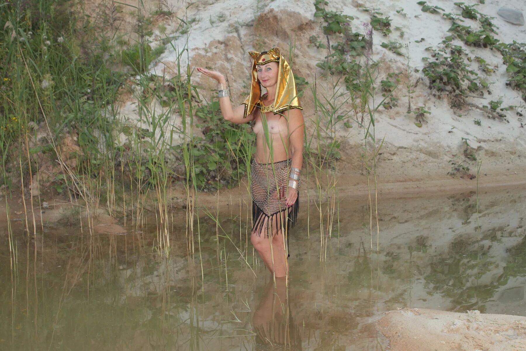In the backwaters of the Nile