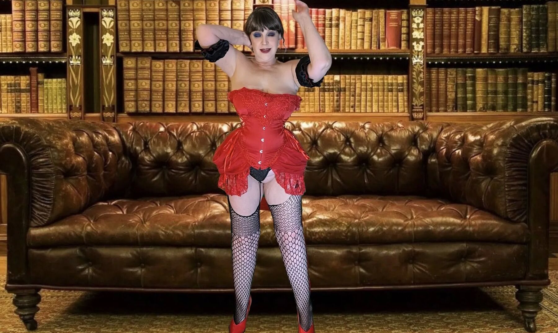 Carmen Angels Librarian in Red