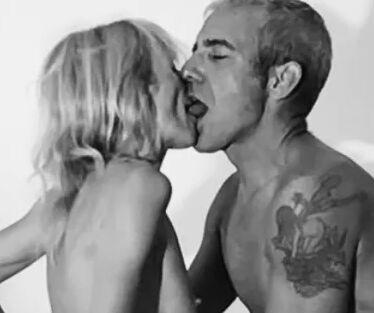 KISSES in BLACK AND WHITE ( by WILDSPAINCOUPLE )