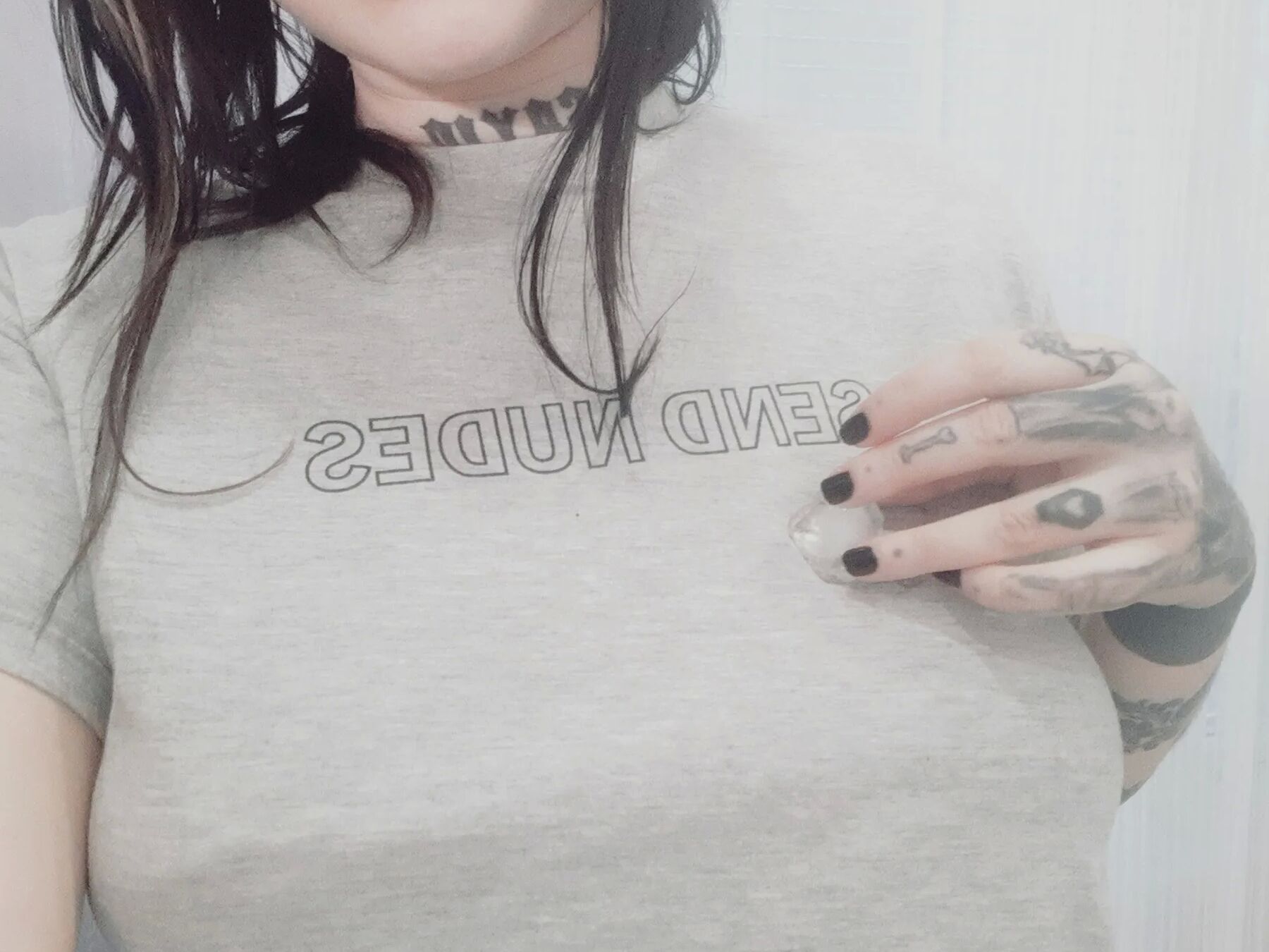 Ice to nipples