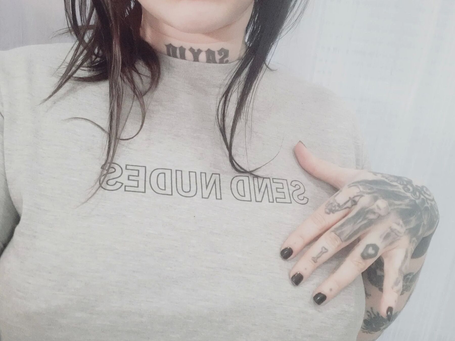 Ice to nipples