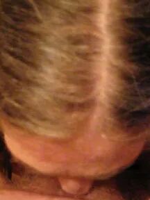 and mouth fucking my husband in a condom & drinkin the cum