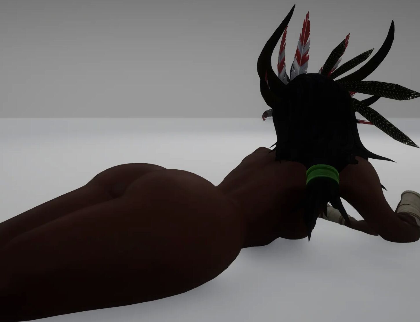 Black Ebony Girls - 3D Characters