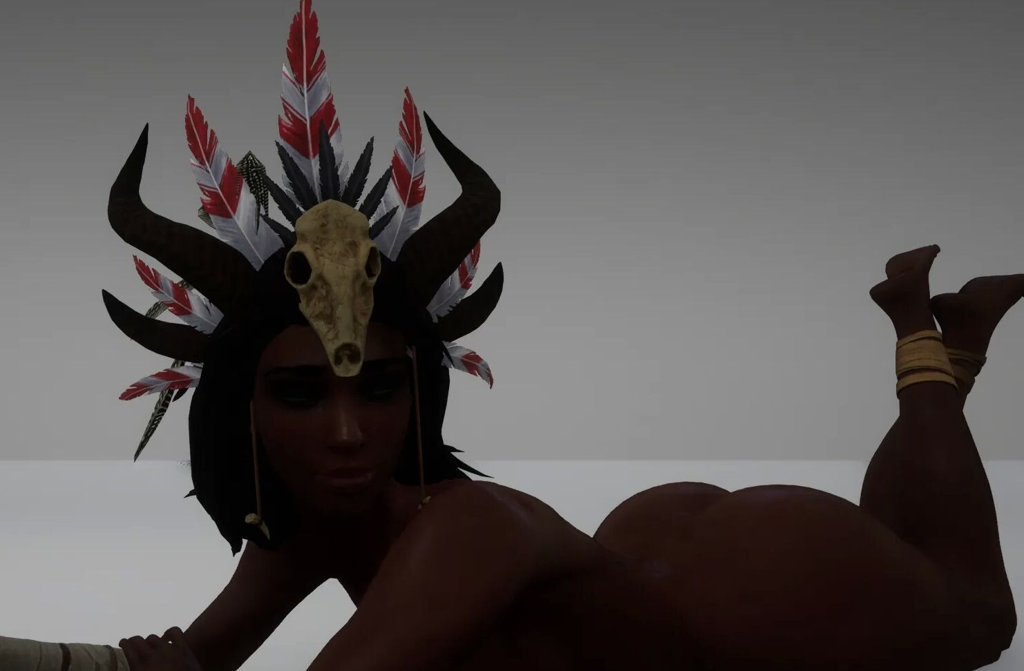 Black Ebony Girls - 3D Characters