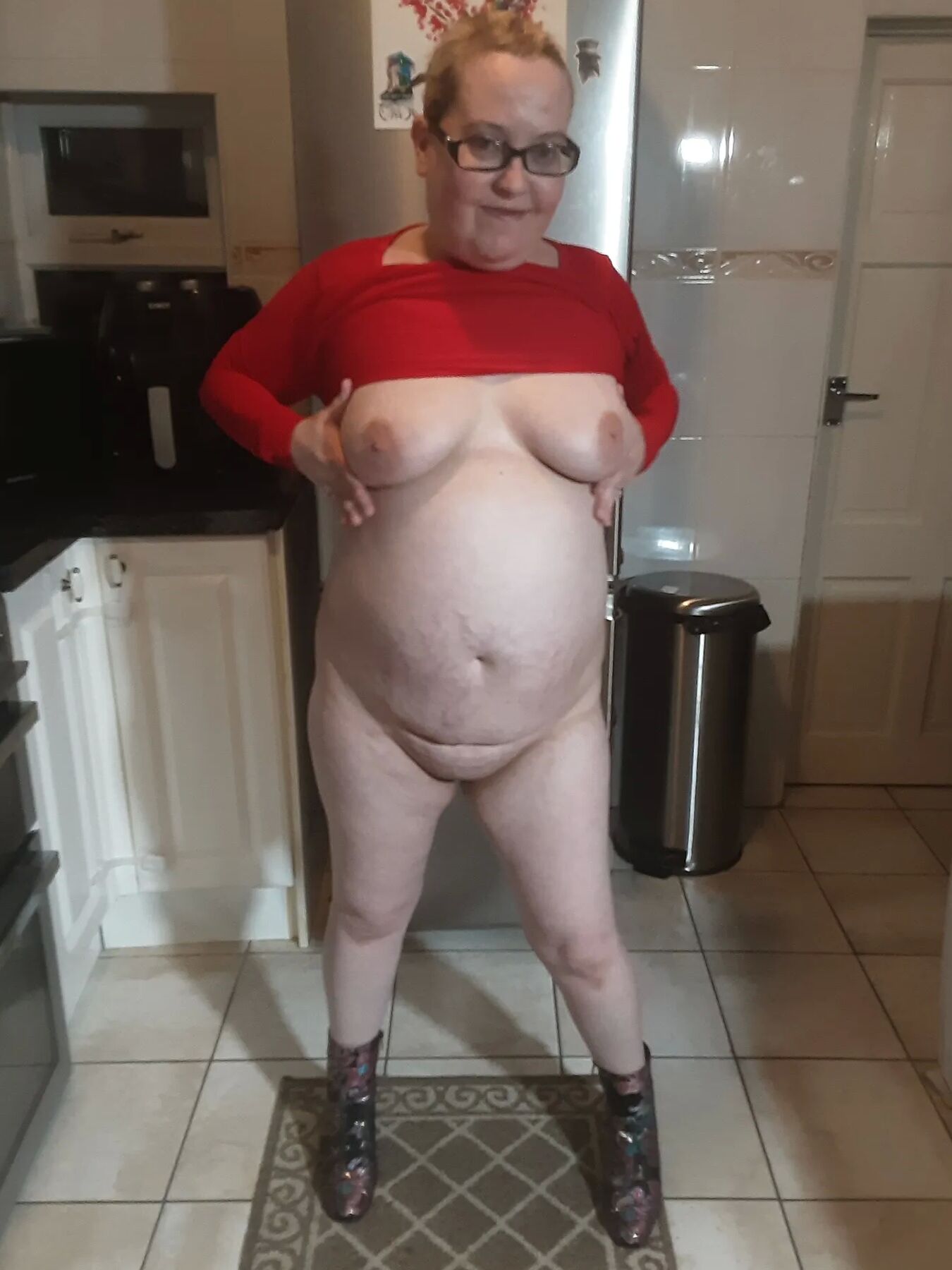 Sexy red minidress