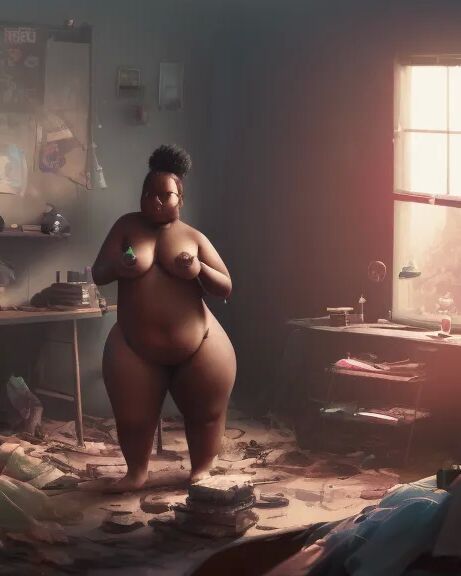 Wave 01: A.I. generated black females