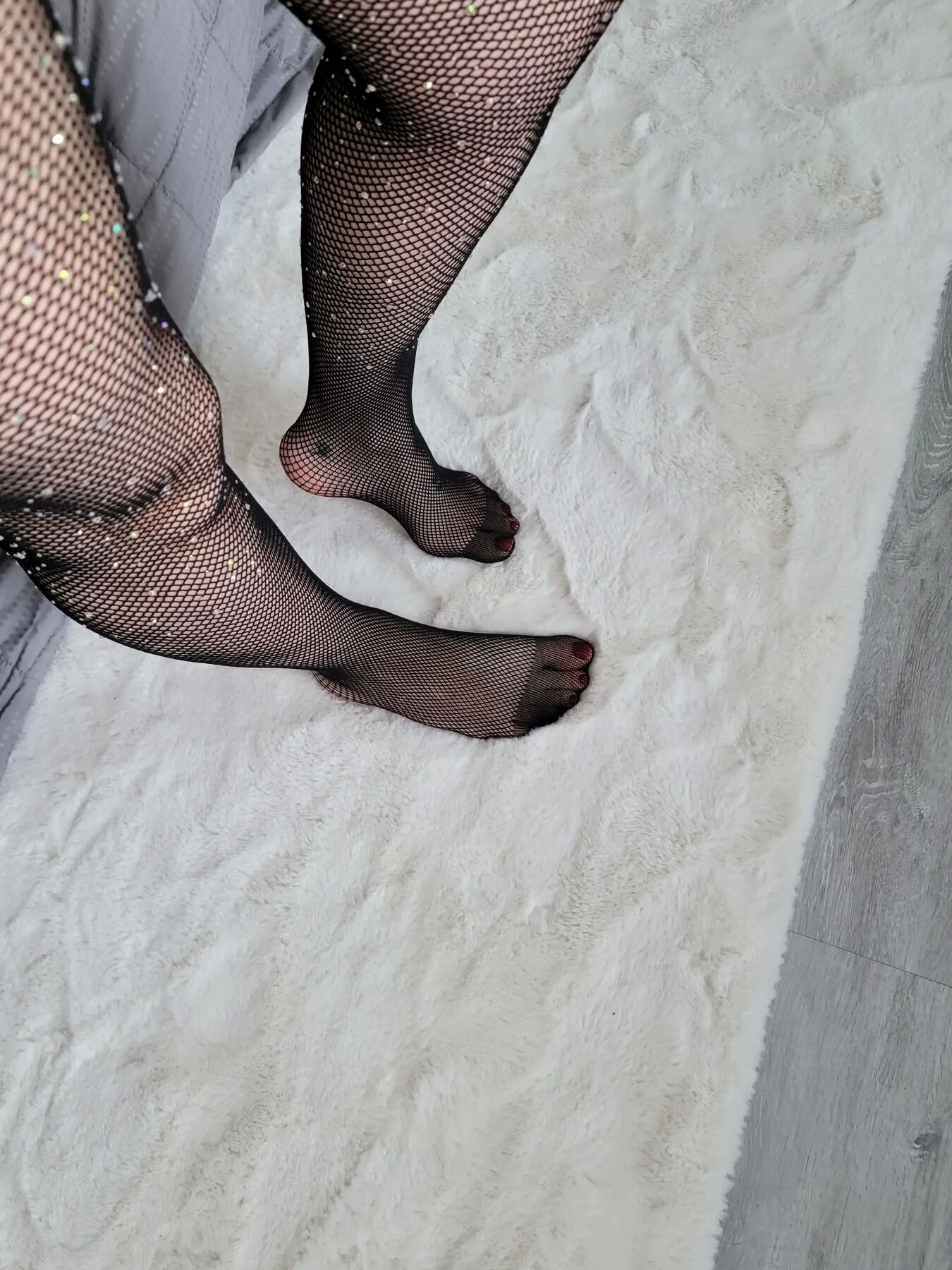 Nylons and toe rings