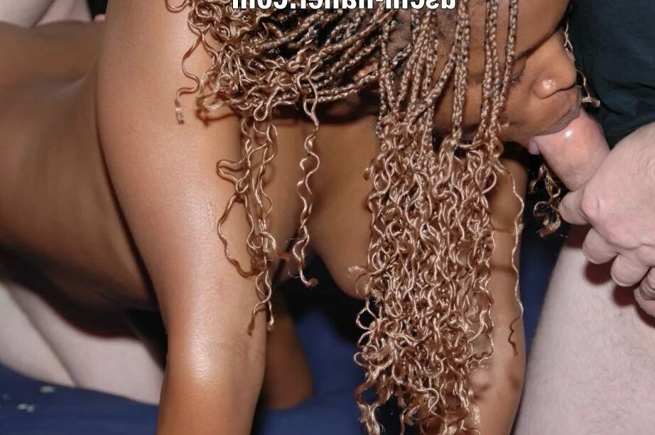 Gangbang with black housewife Coco and 21 guys - 1