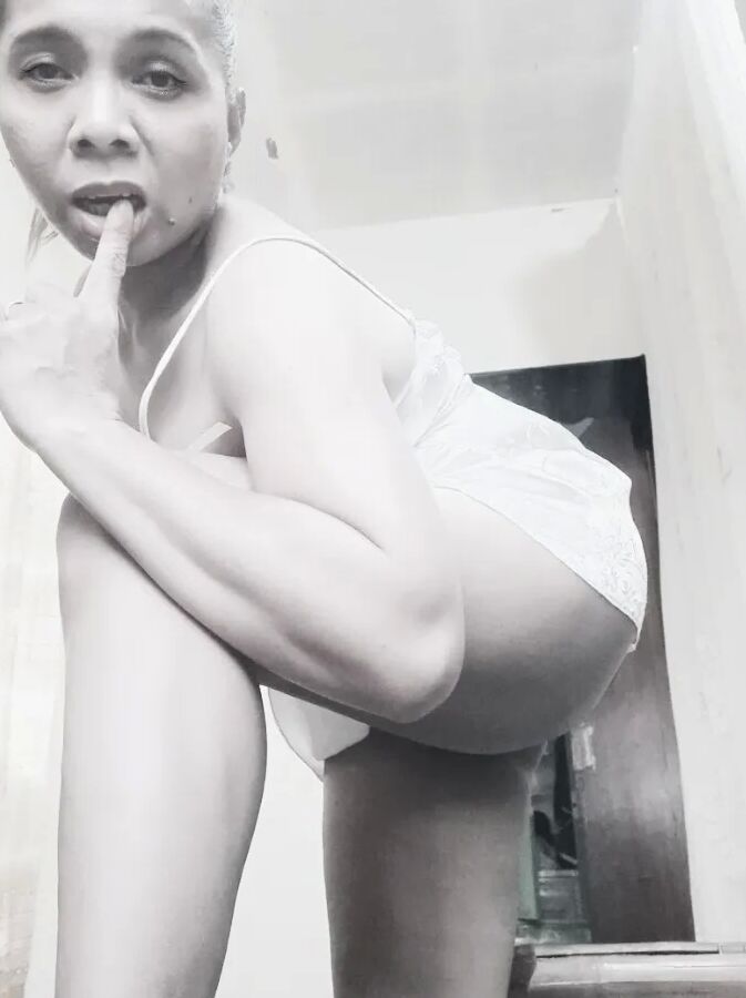 Sexy Mature Slut Trying On Her New Sleepwear