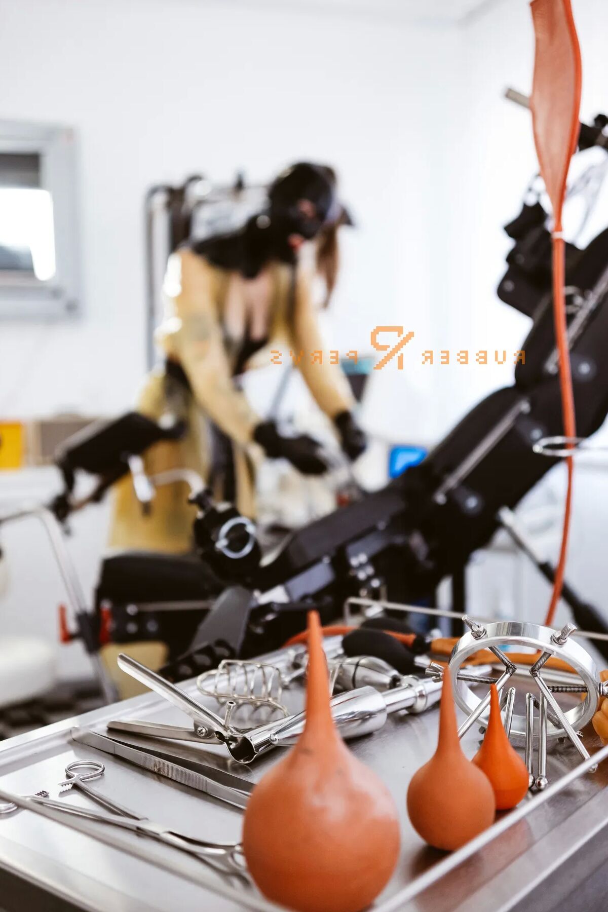 Preparing the Rubber-Clinic