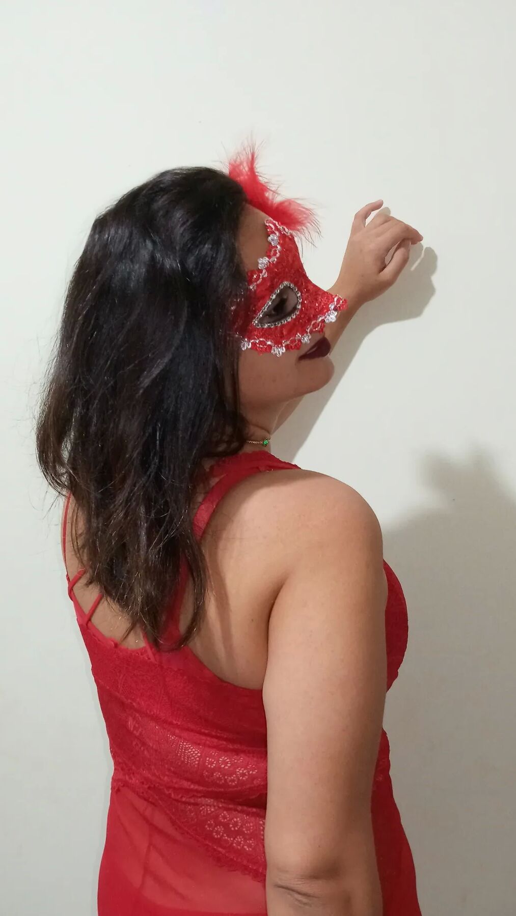THE RED SWEATER MASK