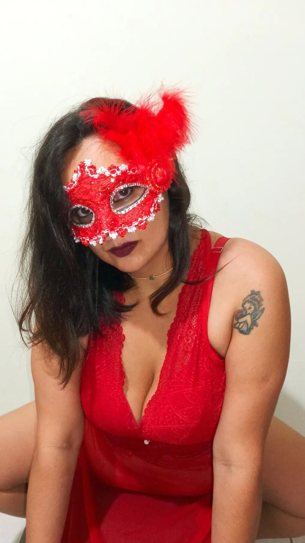 THE RED SWEATER MASK