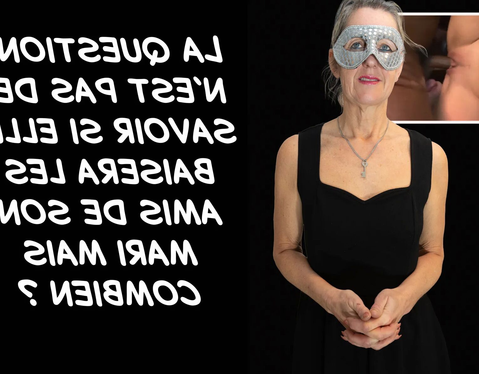 Captions en français chasteté ou femdom