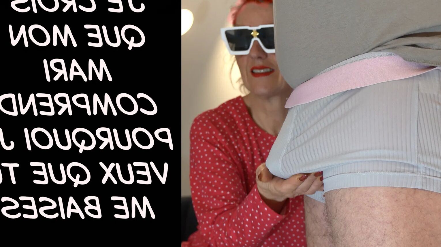 Captions en français chasteté ou femdom