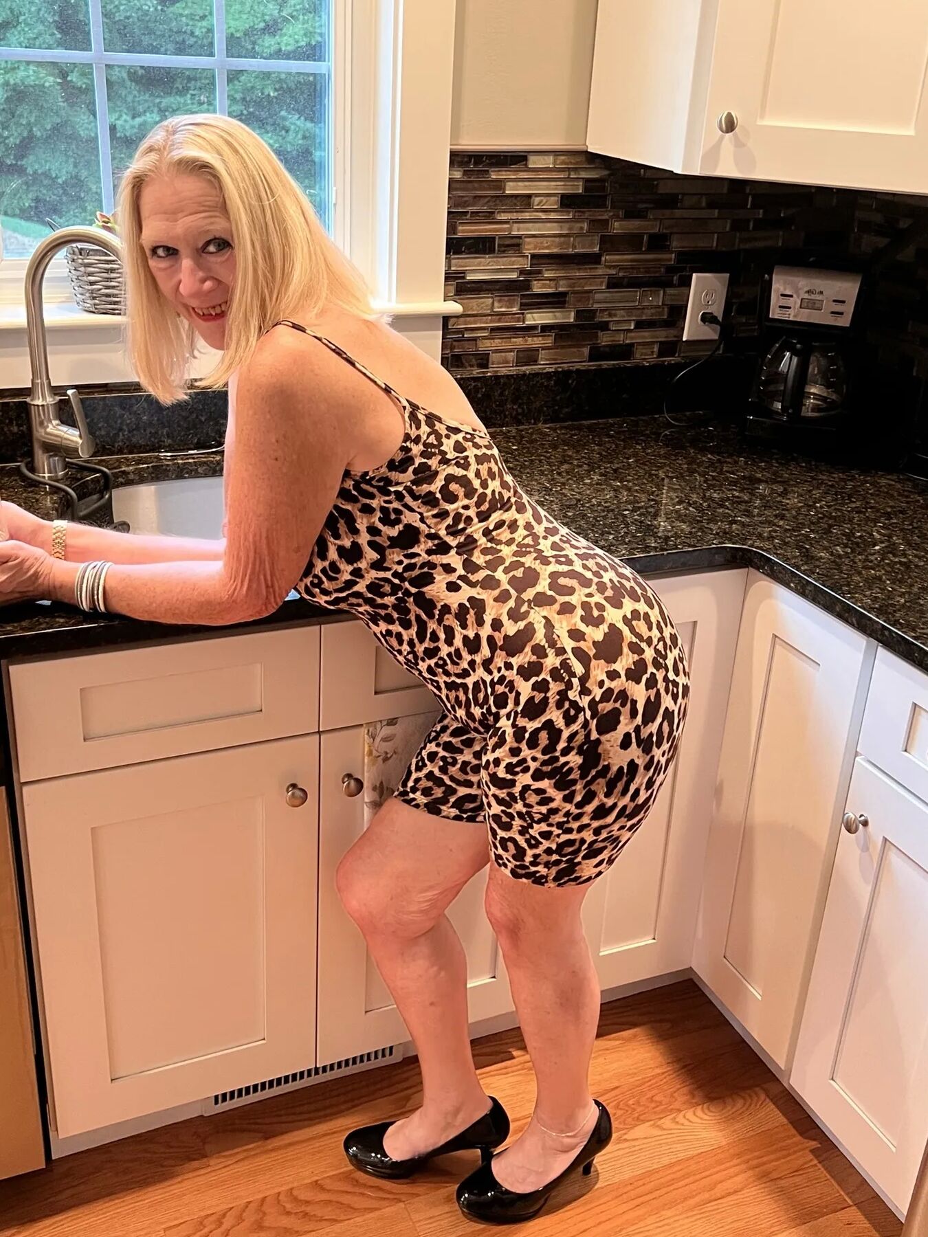 66 YEAR OLD PORN STAR DANIELLE DUBONNET( leopard print)