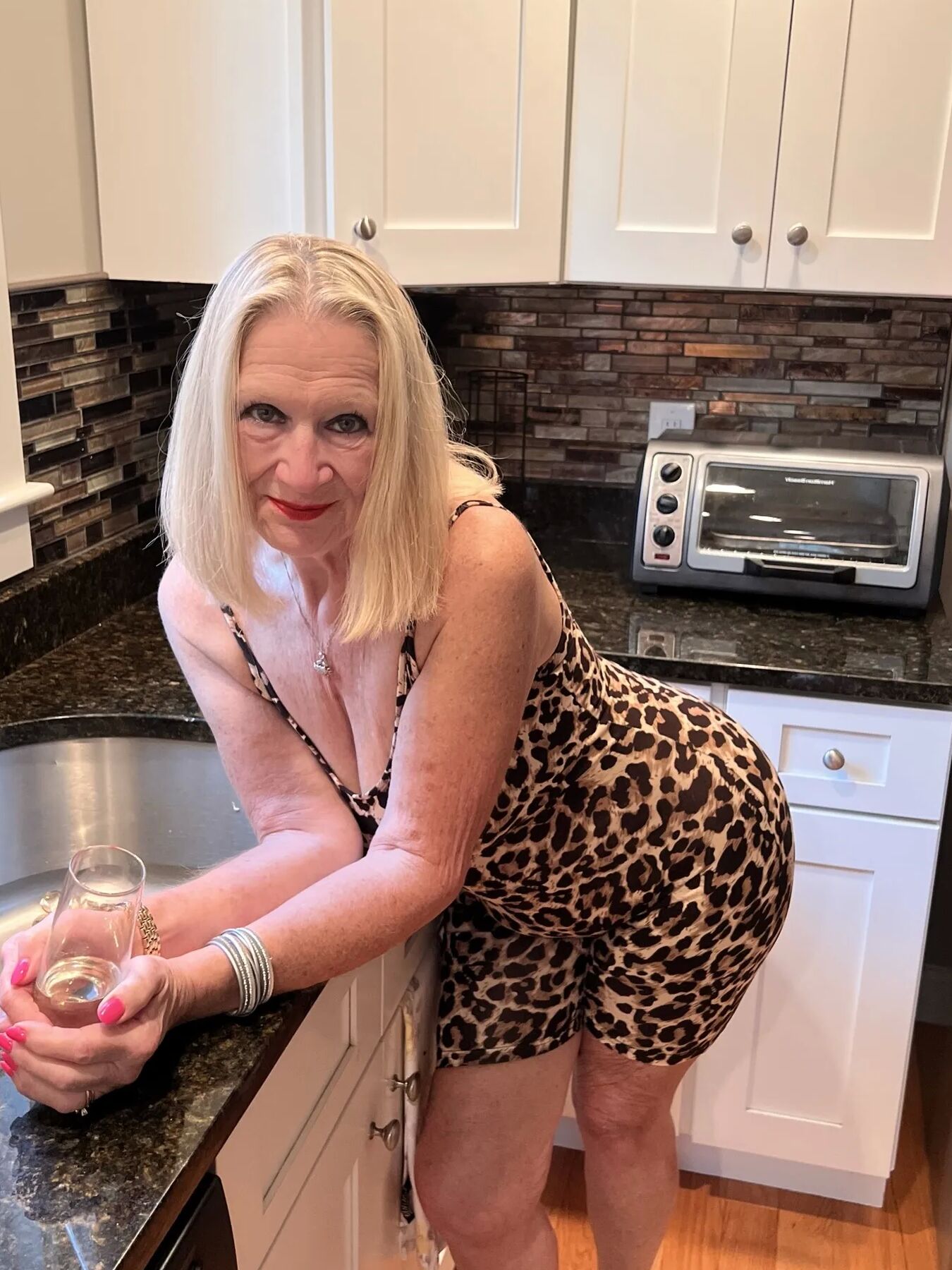 66 YEAR OLD PORN STAR DANIELLE DUBONNET( leopard print)