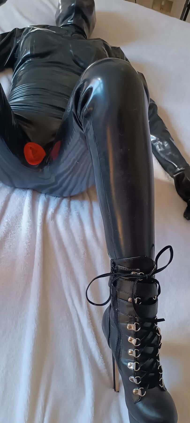 Condom catsuit