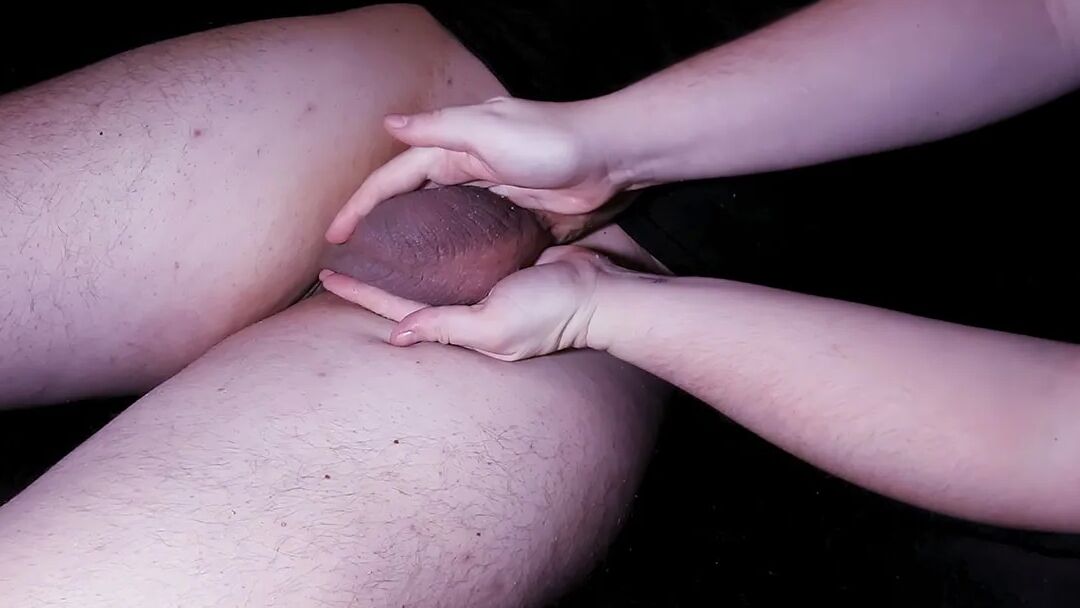 Femdom CBT Ballbusting - Mistress spanking cock & balls
