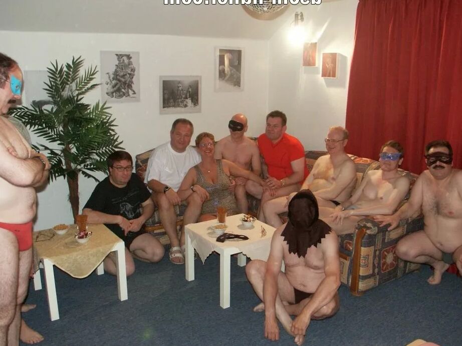 Homemade amateur gangbang with horny bbw milf Angelika - 1