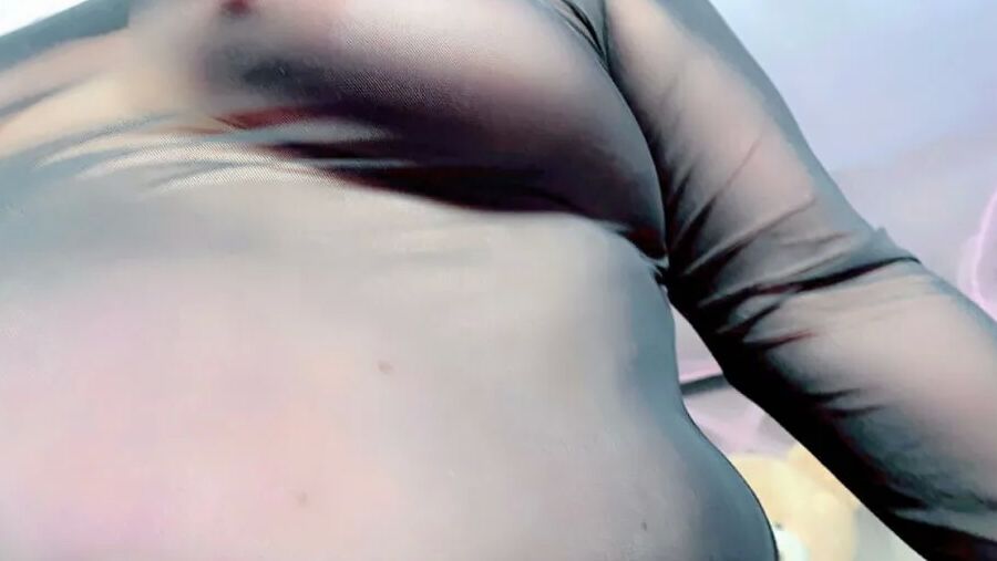 See Thru Tits and a Vibrator