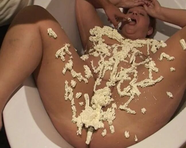 Champagne and cream as a punishment