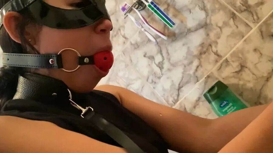 Cute Slave Girl Used As Toilet Cleaner By Lezdom Mistress
