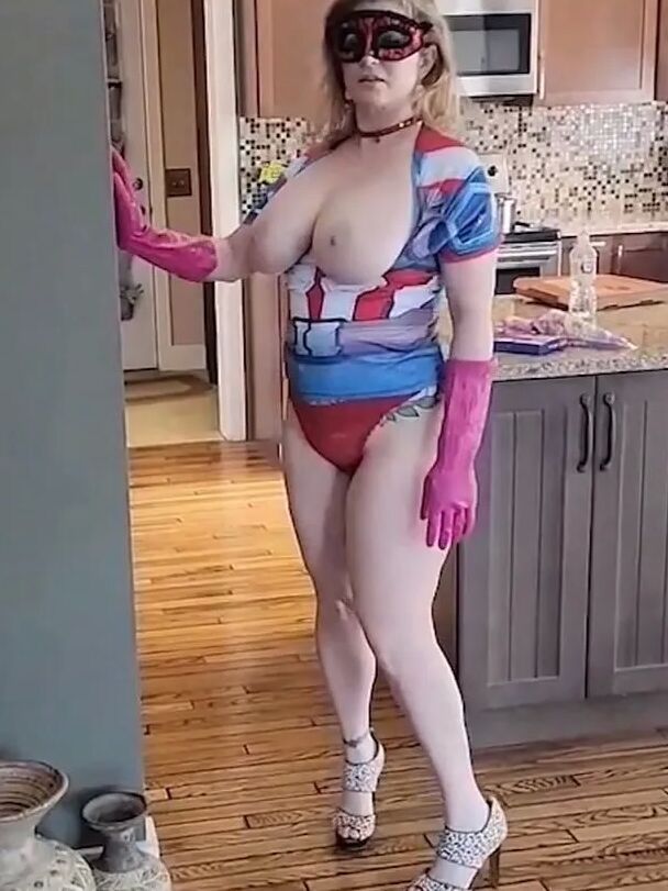 Huge Titted Step Mommy getting ready to Jerk-off Step Son