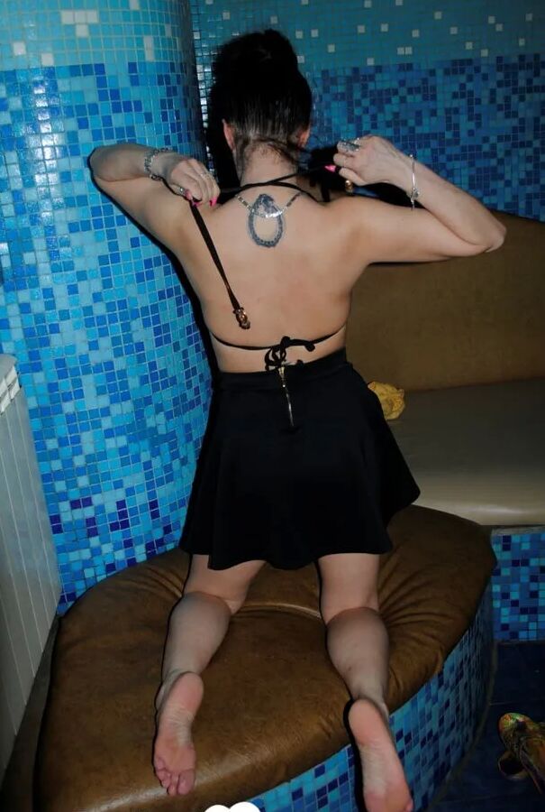 Babysitter strips off her clothes for me