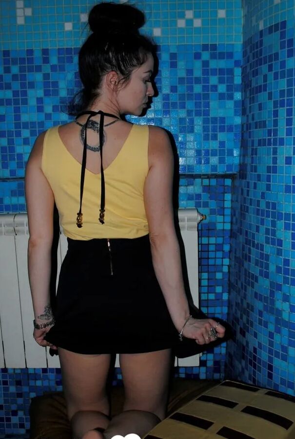 Babysitter strips off her clothes for me