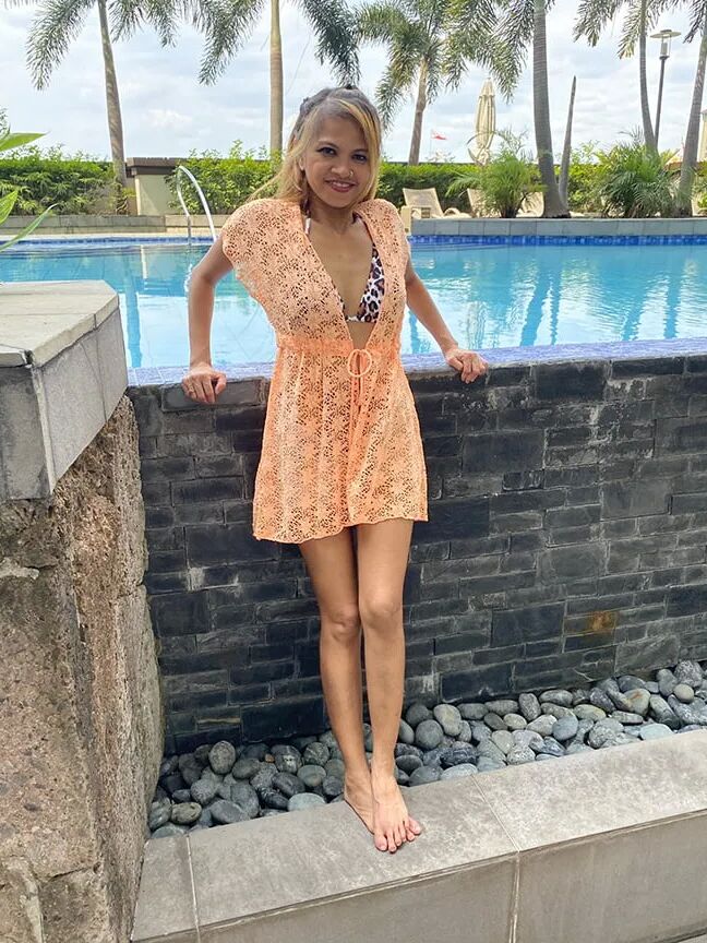 Leopard Bikini Outside