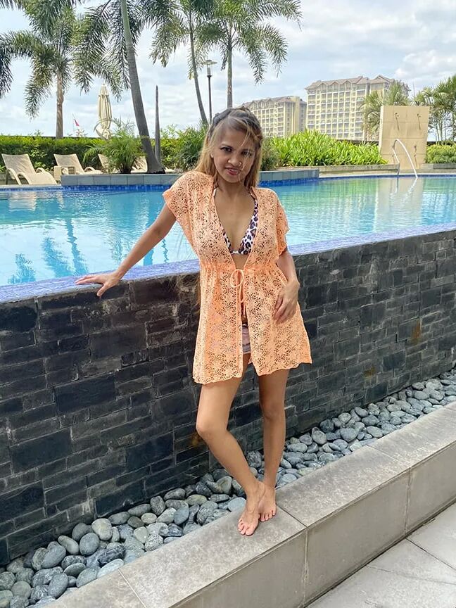 Leopard Bikini Outside