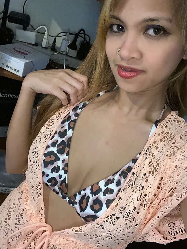 Leopard Bikini Outside
